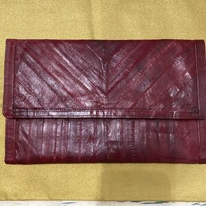 Eel Skin Clutch